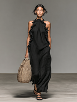 Lua | Robe longue à poches