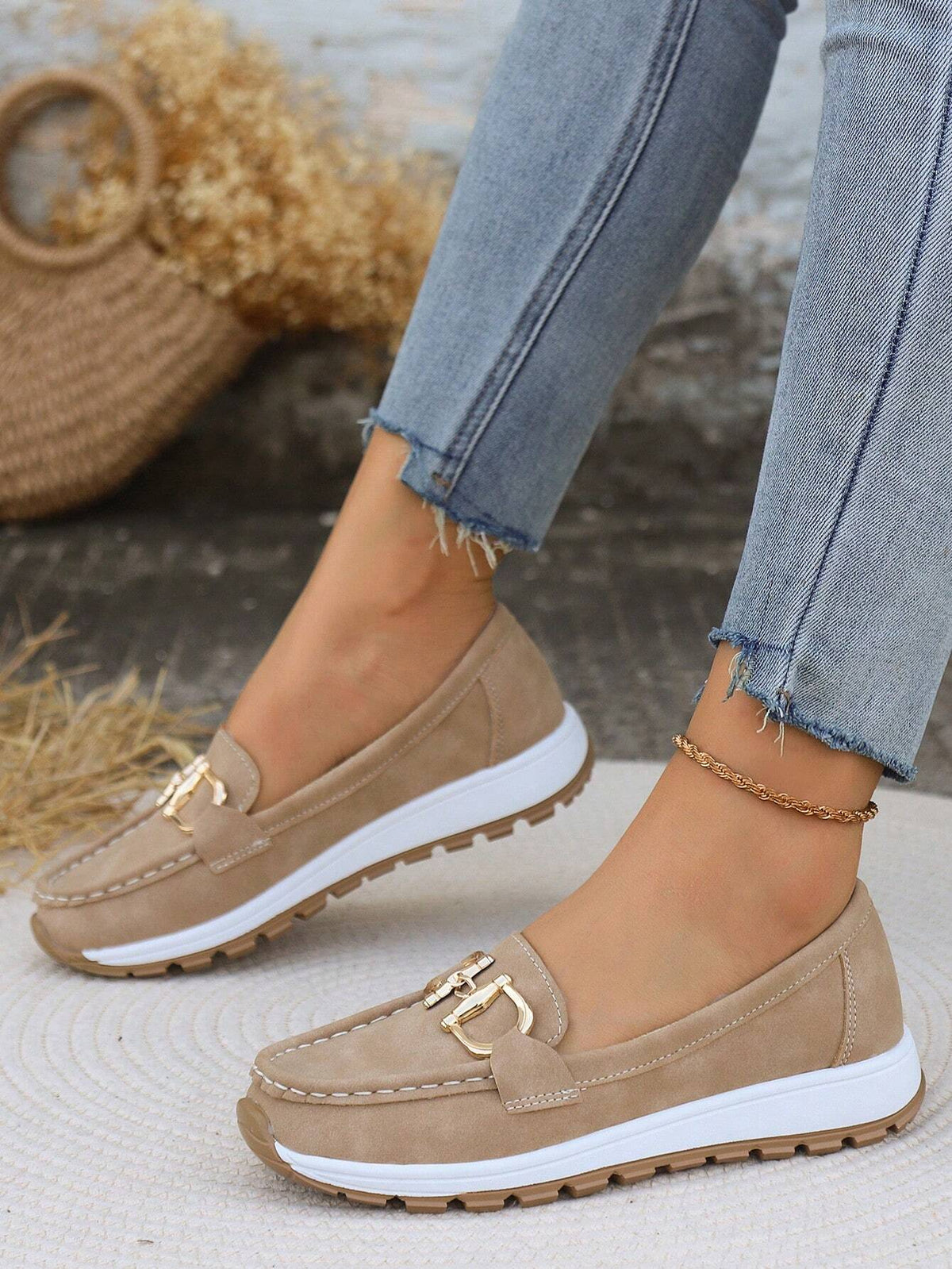 Daniela | Mocassins à plateforme et boucle