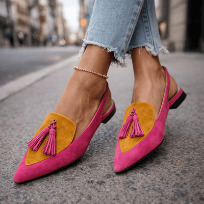 Elena | Sandales à brides et franges