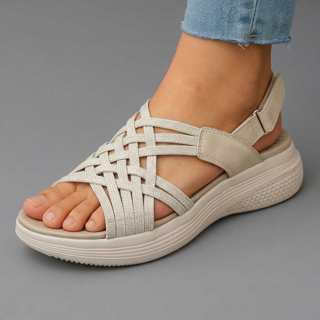 Norah | Sandales tressées confort