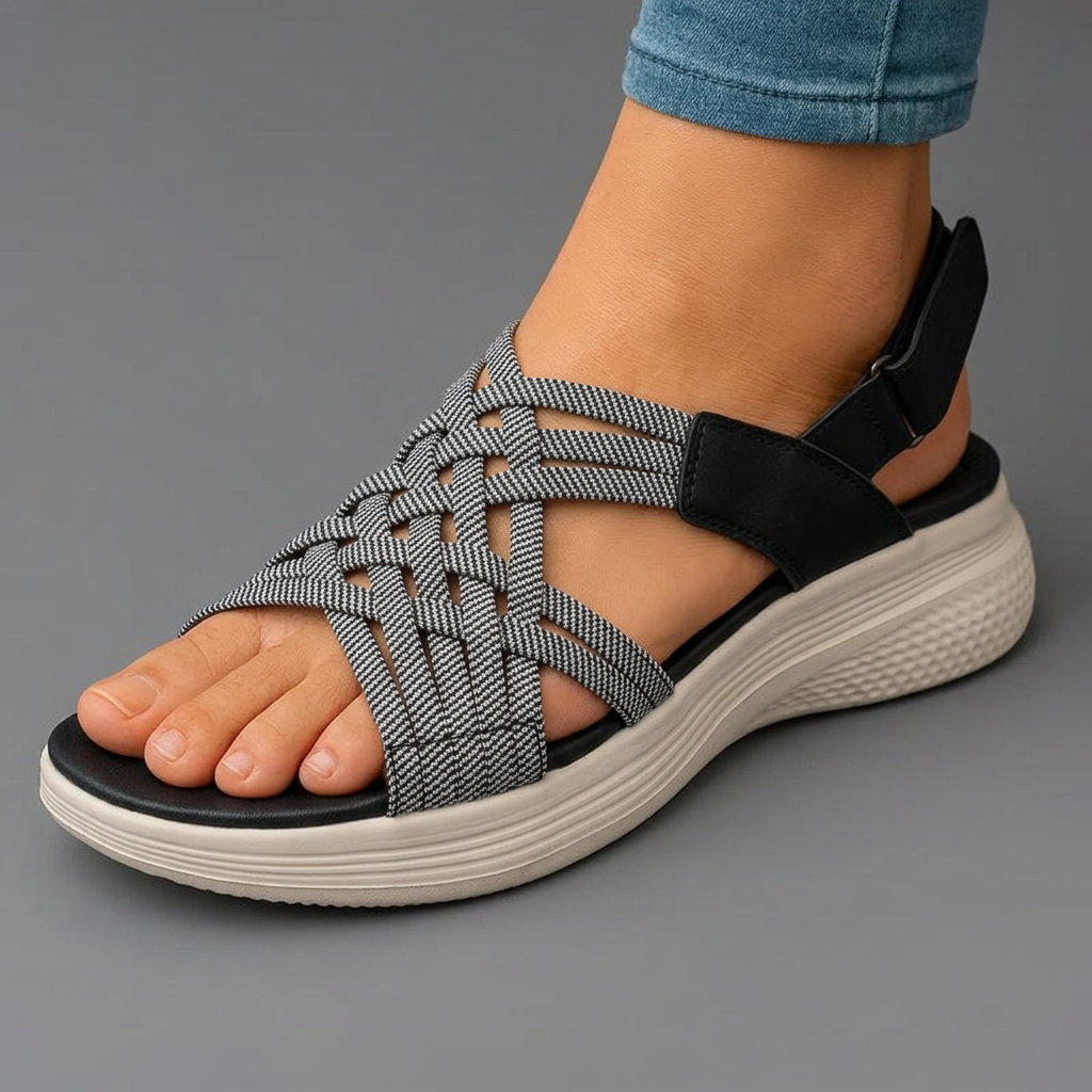 Norah | Sandales tressées confort
