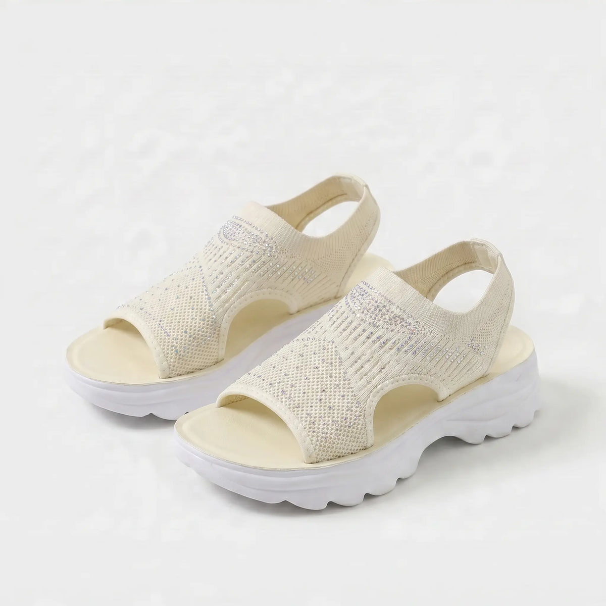 Brenna | Sandales rembourrées sans lacets