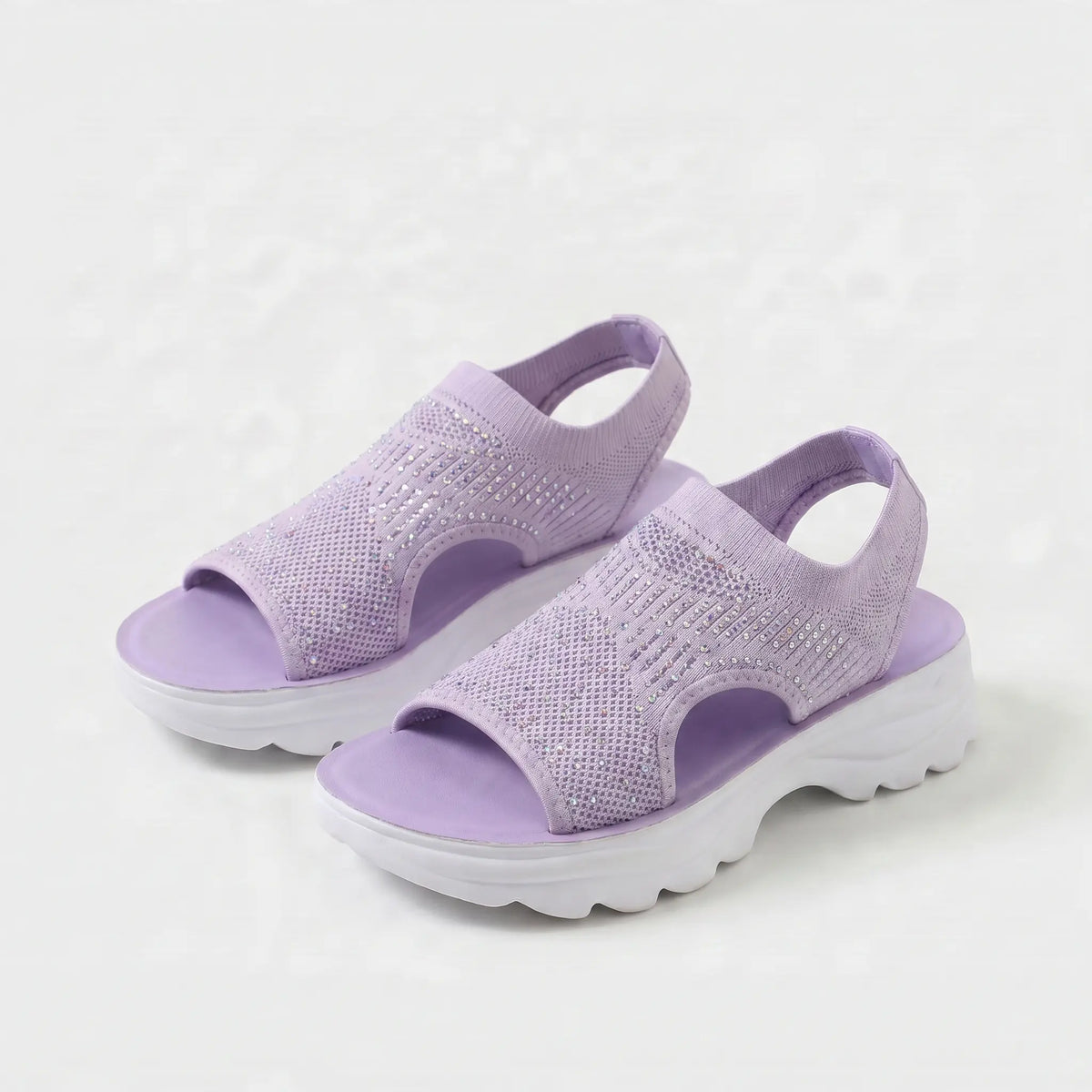 Brenna | Sandales rembourrées sans lacets