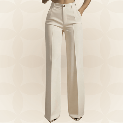 Karin | Pantalon élégant à jambe large - Maison Lunelle