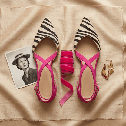 Ornella | Ballerines à brides - Maison Lunelle